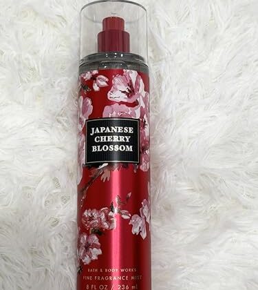 Bath & Body Works Signature Collection Fragrance Mist 8 Fl Oz (Japanese Cherry Blossom)