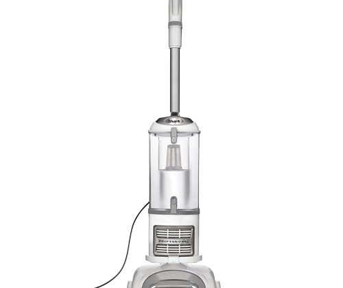 Shark Upright Vacuum, Navigator Lift-Away with Swivel Steering, HEPA Filter, XL Dust Cup, Pet Power, Dusting Brush, and Crevice Tool, Perfect for Pet Hair, White/Silver, NV356E