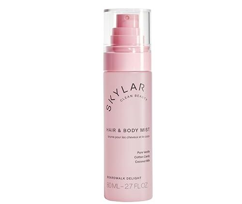 Skylar Boardwalk Delight Hair & Body Mist | Hypoallergenic & Clean Fragrance | Vegan, Cruelty Free, and Safe For Sensitive Skin | 80 ML, 2.7 Fl Oz
