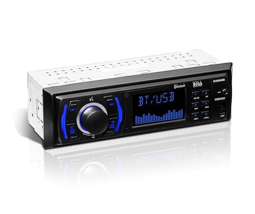 BOSS Audio Systems 616UAB Car Stereo With Bluetooth - Single DIN, MP3, USB, Aux-in, AM/FM, No CD DVD Player