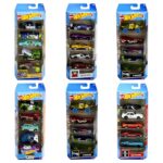 Hot Wheels 01806 Hot Wheels Car Assortment 5 Count