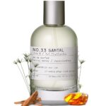 Repliqué No.33 SANTAL, Parfum Spray, 3.4 Fl oz Unisex - Iconic Scent of New York A Cult Fragrance - Long-Lasting