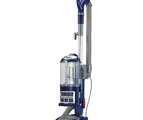 Shark Upright Vacuum, Navigator Lift-Away Deluxe with Large Dust Cup Capacity, HEPA Filter, Swivel Steering, Upholstery Tool & Crevice Tool, Blue, NV360