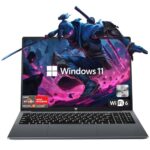 2025 AMD Laptop, 16.0inch Laptop Computer with AMD Ryzen 7 5700U(8C/16T, Up to 4.3GHz), 16GB RAM 512GB NVMe SSD Windows 11 Laptop, Radeon RX Vega 8 Graphics,WiFi 6, Backlit KB,53Wh Battery,Gray