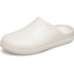Crocs Unisex-Adult Dylan Mules Clogs-Shoes, Stucco, 9 Men/11 Women