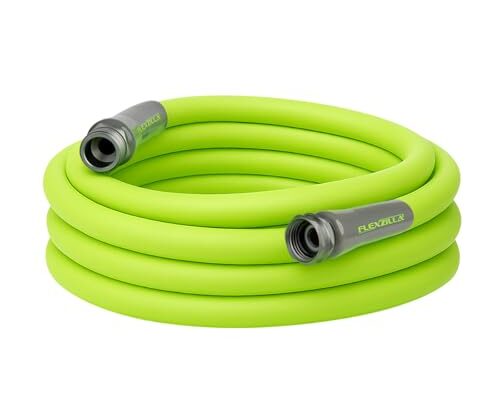 Flexzilla Garden Hose 5/8 in. x 25 ft., Lightweight All-Weather Water Hose, Durable and Flexible, Leak-Free Connections