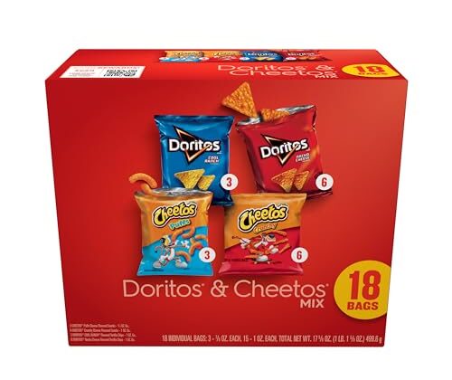 Frito-Lay Doritos & Cheetos Variety Pack Box 18ct
