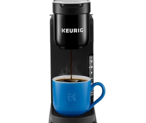 Keurig K-Express Single Serve K-Cup Pod Coffee Maker, 3 Brew Sizes, Strong Button Feature, 42oz Removable Reservoir, Black