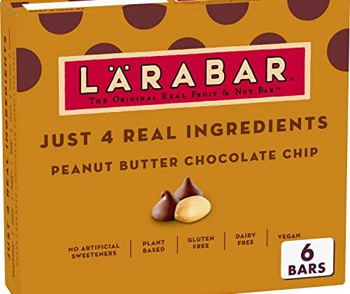 Larabar Peanut Butter Chocolate Chip, Gluten Free Fruit & Nut Bar, 6 Ct