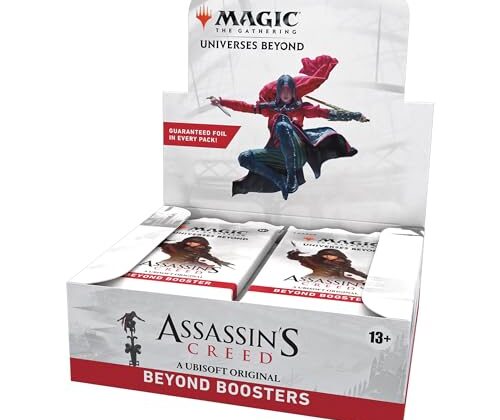 Magic: The Gathering - Assassin’s Creed Beyond Booster Box | 24 Beyond Boosters (7 Cards in Each Pack) | Collectible Trading Card Game for Ages 13+