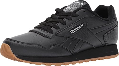 Reebok Men's Classic Harman Run Sneaker, black/gum, 11 M US