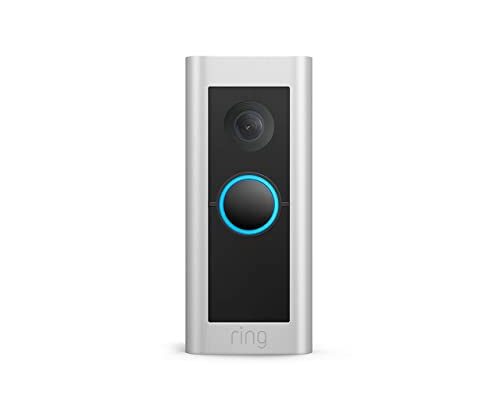 Ring Wired Doorbell Plus - Upgraded, with added security features and a sleek design (existing doorbell wiring required)
