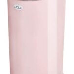 Ubbi Steel Diaper Pail, Odor Locking, No Special Bag Required, Award-Winning, Registry Must-Have, Blush Pink