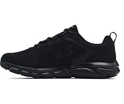 Under Armour Men's Charged Assert 9, Black (002)/Black, 10.5 X-Wide US